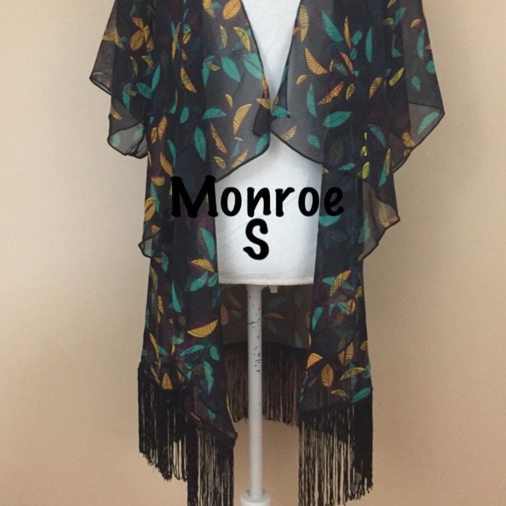 LuLaRoe Monroe Cover Up/Kimono brand new with tags